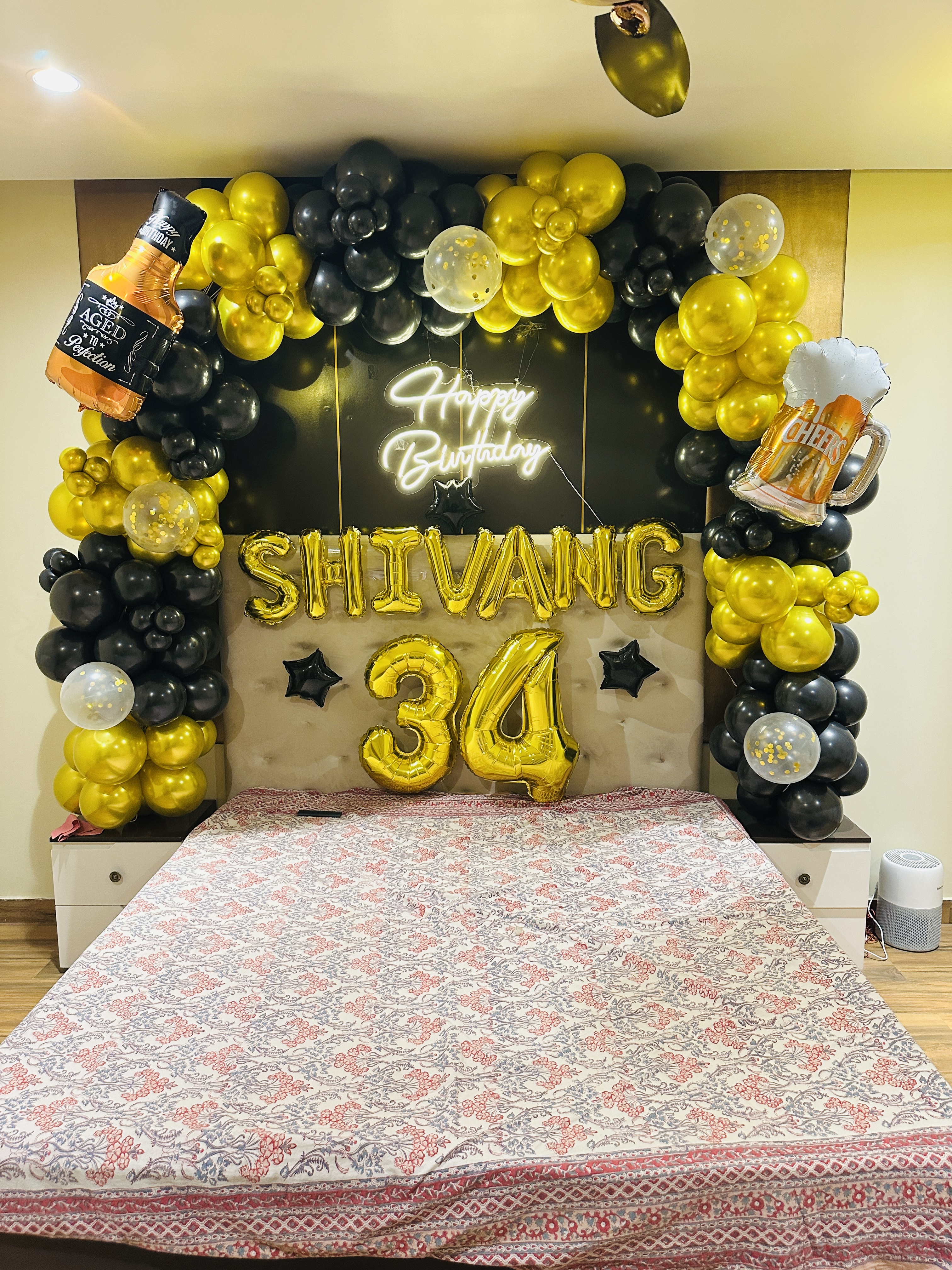 Premium Balloons Garland For Birthday icon